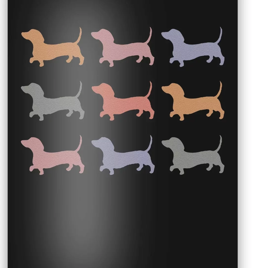 Dachshund Dachshund Wiener Dog Lover Poster