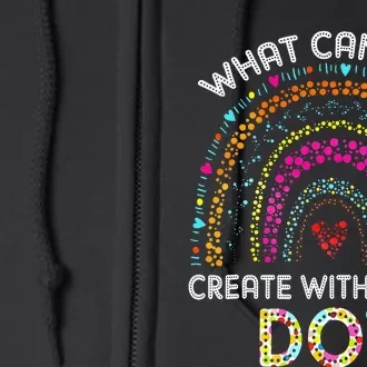 Dot Day What Can You Create With Just A Dot Day Kids Full Zip Hoodie