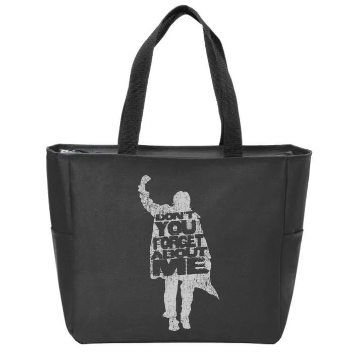 Designer DonT You Forget About Me 80S Movie Zip Tote Bag