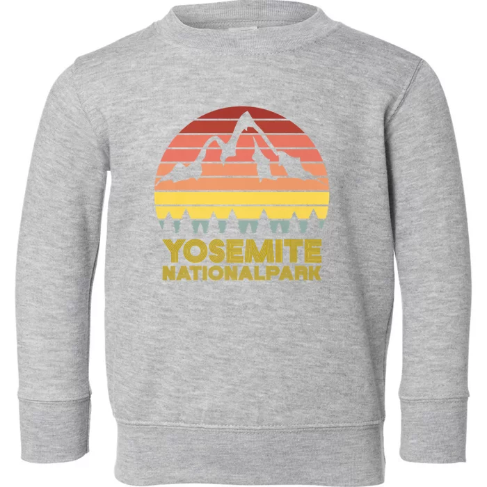 Debbie Dunn Yosemite National Park Tee Toddler Sweatshirt