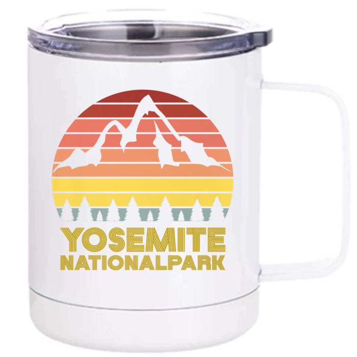 Debbie Dunn Yosemite National Park Tee Front & Back 12oz Stainless Steel Tumbler Cup