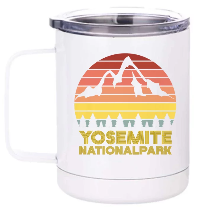 Debbie Dunn Yosemite National Park Tee Front & Back 12oz Stainless Steel Tumbler Cup