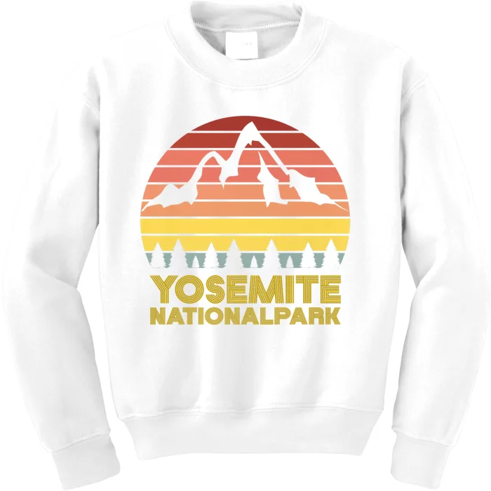 Debbie Dunn Yosemite National Park Tee Kids Sweatshirt