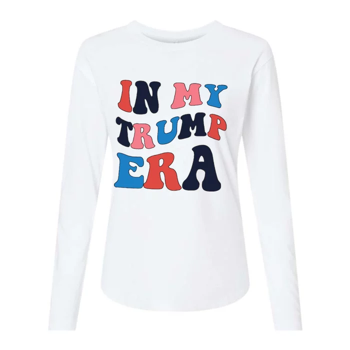 Donald Election 2024 Maga Republican Womens Cotton Relaxed Long Sleeve T-Shirt