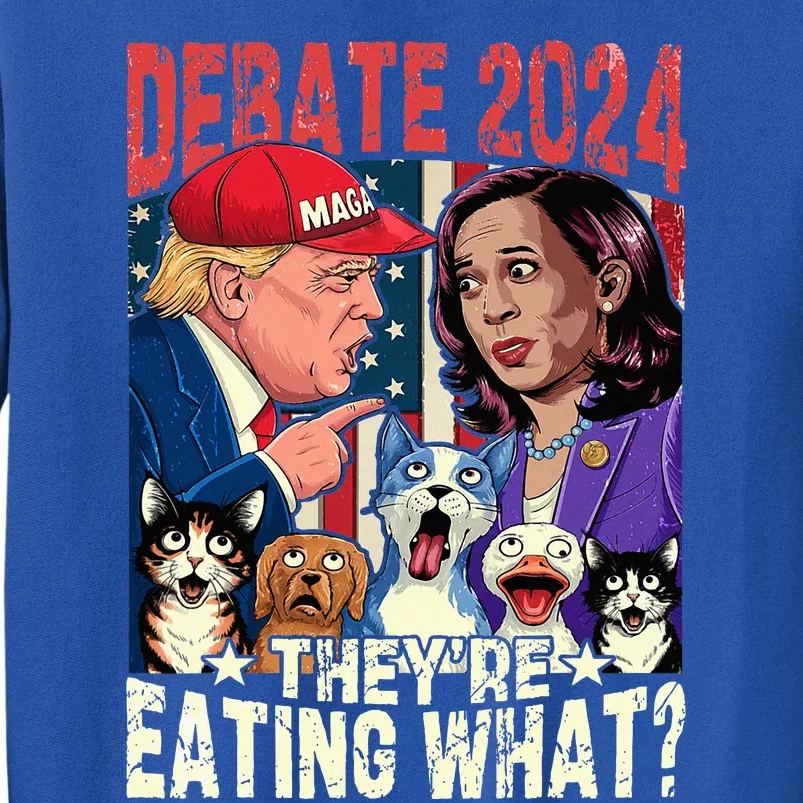 Debate Election 2024 Pets Dog Cat Theyre Eating What Tall Sweatshirt