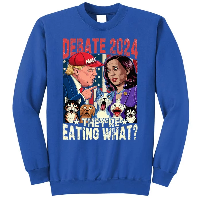 Debate Election 2024 Pets Dog Cat Theyre Eating What Tall Sweatshirt