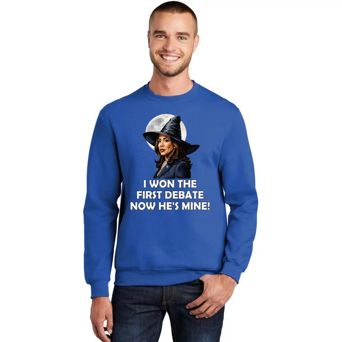 Debate Election 2024 Kamala Harris Won Witch Tall Sweatshirt