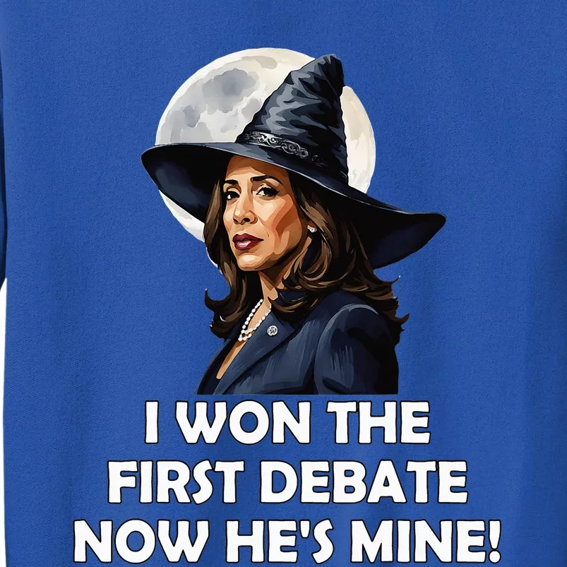 Debate Election 2024 Kamala Harris Won Witch Tall Sweatshirt