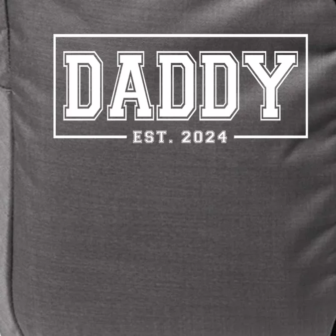 Daddy Est 2024 Promoted To Dad 2024 Pregnancy Announcement Impact Tech Backpack