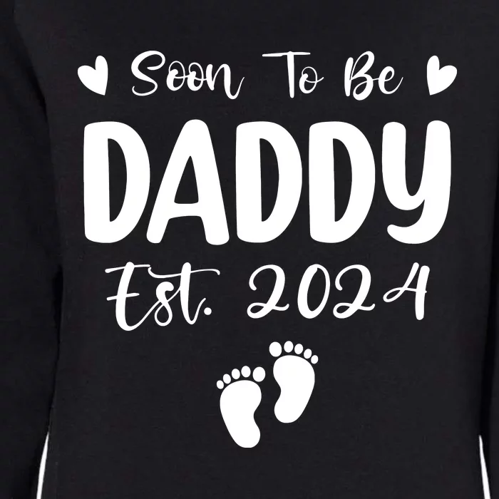 Dad Est 2024 Soon To Be Daddy Pregnancy Announcement Womens California Wash Sweatshirt