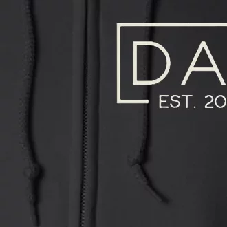 Dad Est. 2024 Full Zip Hoodie