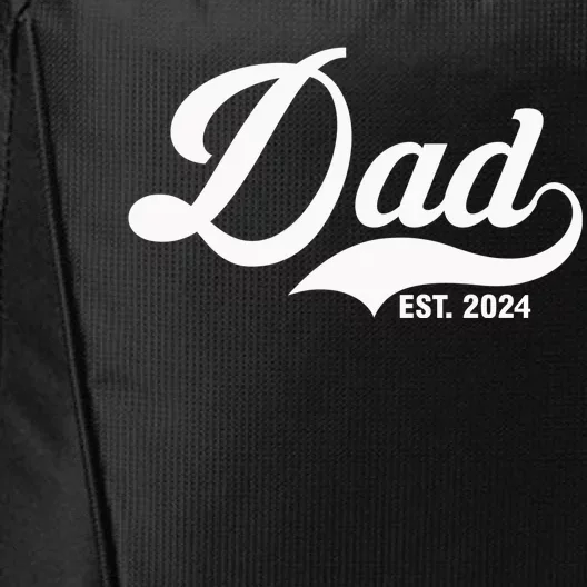 Dad Est. 2024 City Backpack