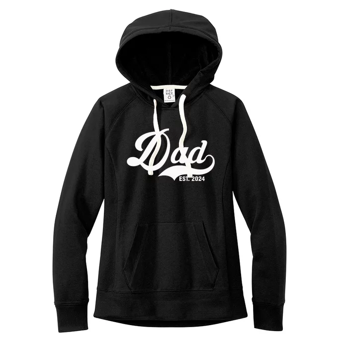 Dad Est. 2024 Women's Fleece Hoodie