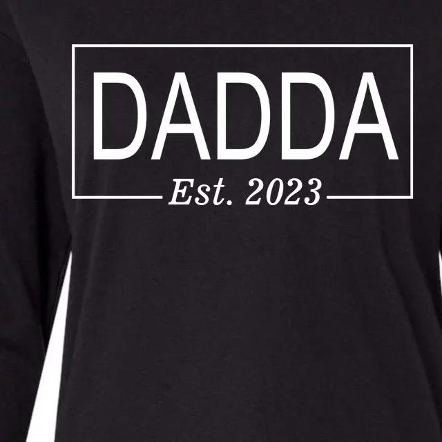 Dadda Est. 2024 Womens Cotton Relaxed Long Sleeve T-Shirt