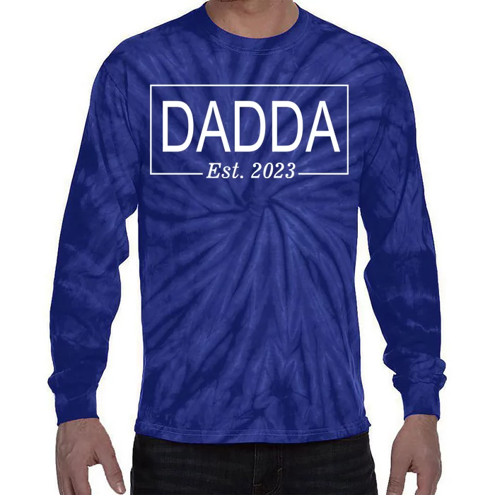 Dadda Est. 2024 Tie-Dye Long Sleeve Shirt