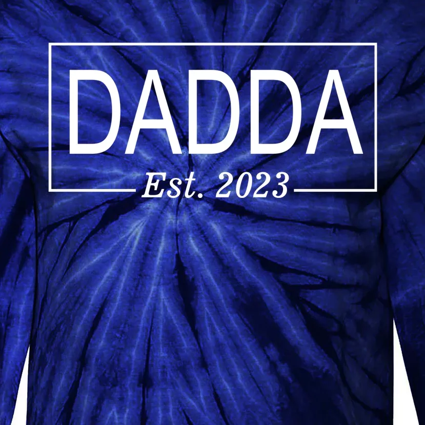 Dadda Est. 2024 Tie-Dye Long Sleeve Shirt