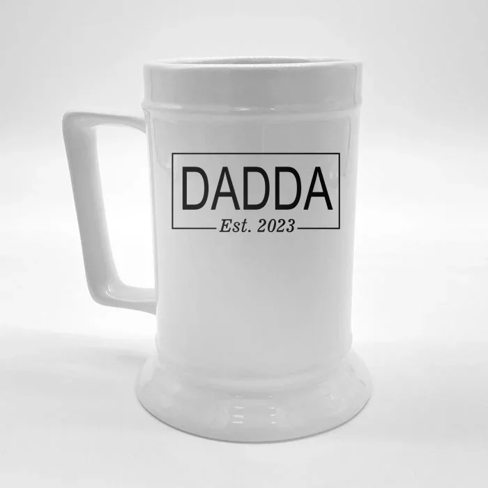 Dadda Est. 2024 Front & Back Beer Stein