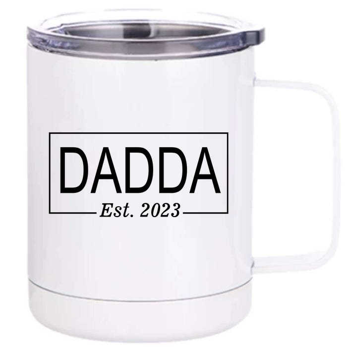 Dadda Est. 2024 Front & Back 12oz Stainless Steel Tumbler Cup