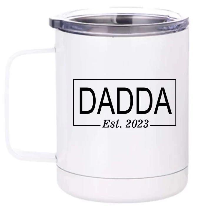 Dadda Est. 2024 Front & Back 12oz Stainless Steel Tumbler Cup