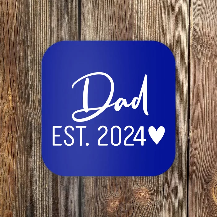 Dad Est. 2024 New Baby Coaster