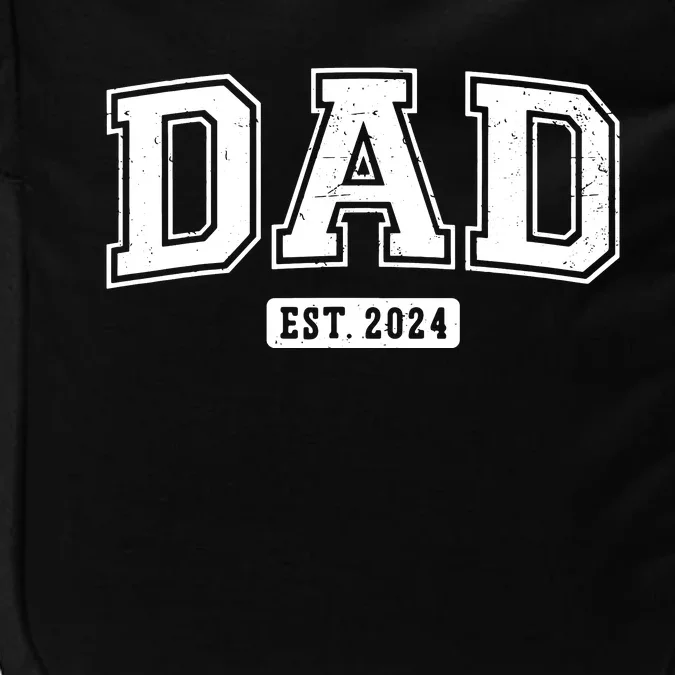 Dad Est 2024 Daddy To Be Gifts New Dad 2024 Expect Baby 2024 Impact Tech Backpack