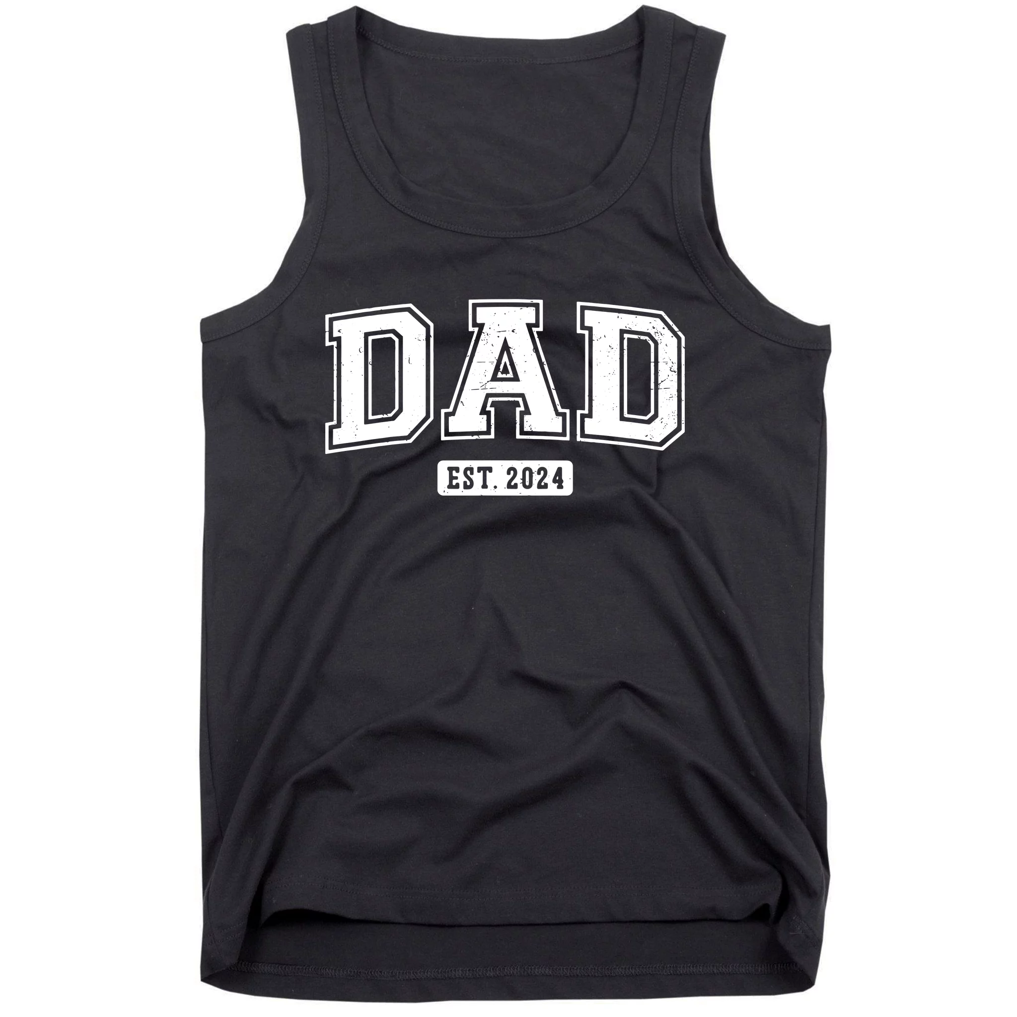 Dad Est 2024 Daddy To Be Gifts New Dad 2024 Expect Baby 2024 Tank Top   De26831472 Dad Est 2024 Daddy To Be Gifts New Dad 2024 Expect Baby 2024  Black Tk Garment.webp