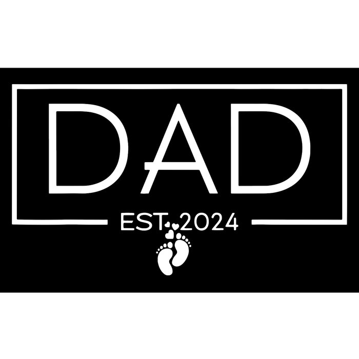 Dad Est 2024 Expect Baby 2024 Father 2024 New Dad 2024 Bumper Sticker