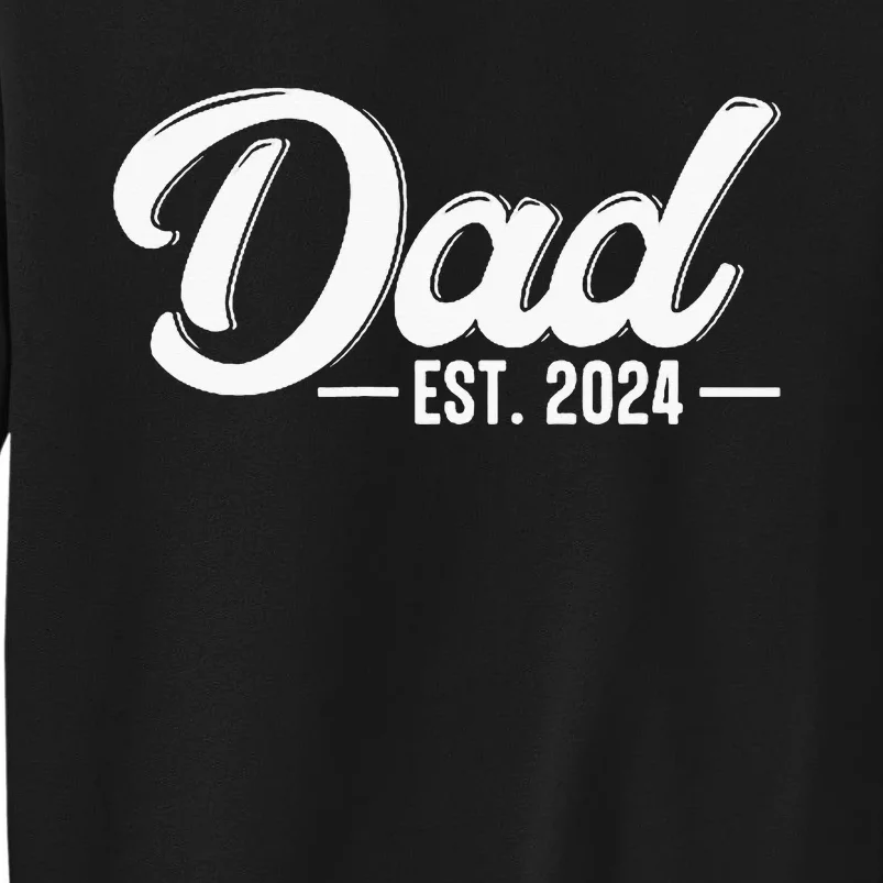 Dad Est. 2024 Soon To Be Dad Pregnancy Announcement Sweatshirt