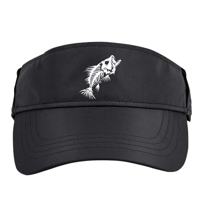 Dead Fish Skeleton X-Ray Adult Drive Performance Visor