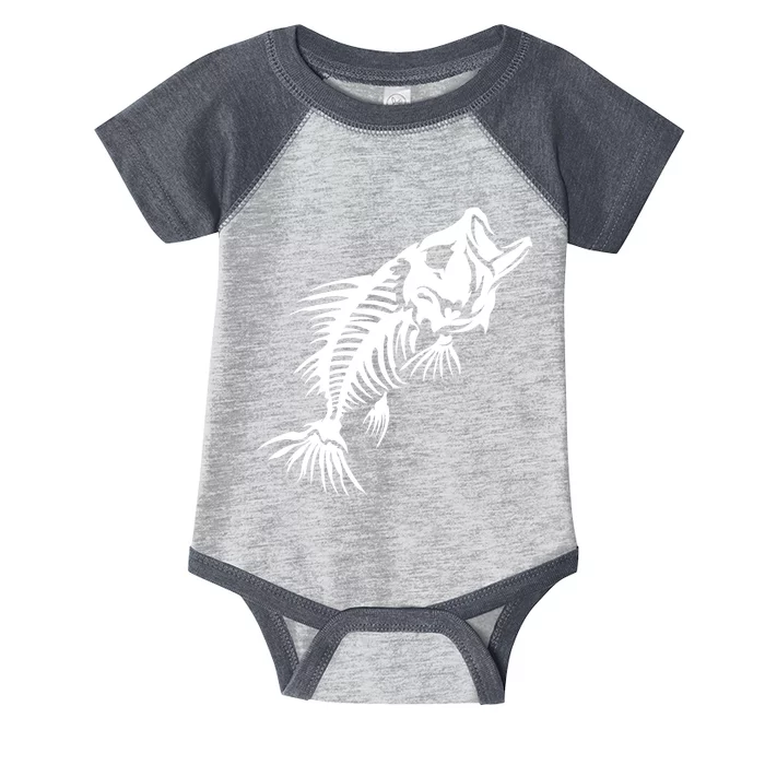 Dead Fish Skeleton X-Ray Infant Baby Jersey Bodysuit