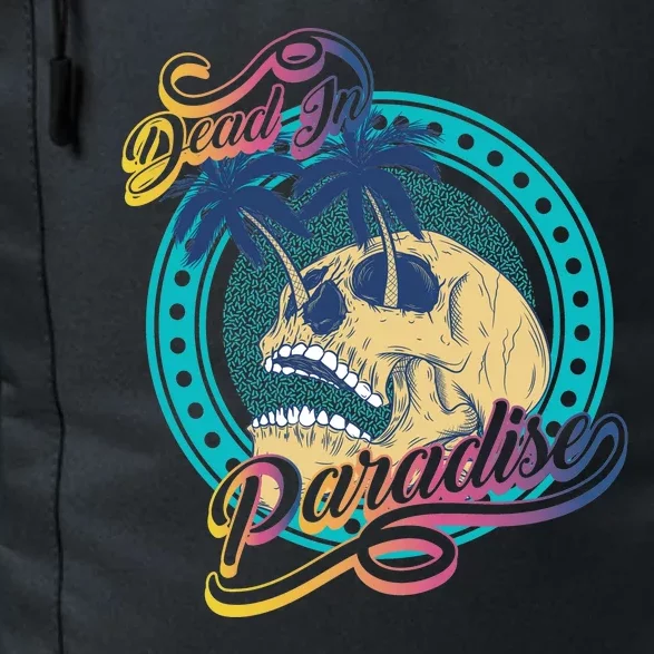 Dead In Paradise Tropical Skull Daily Commute Backpack