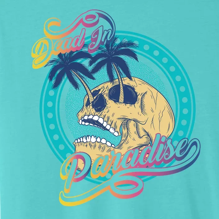 Dead In Paradise Tropical Skull ChromaSoft Performance T-Shirt