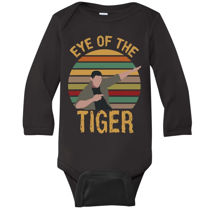 Dean Eye of the Tiger Baby Long Sleeve Bodysuit