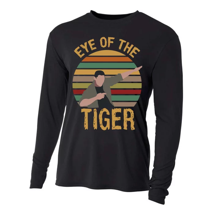 Dean Eye of the Tiger Cooling Performance Long Sleeve Crew