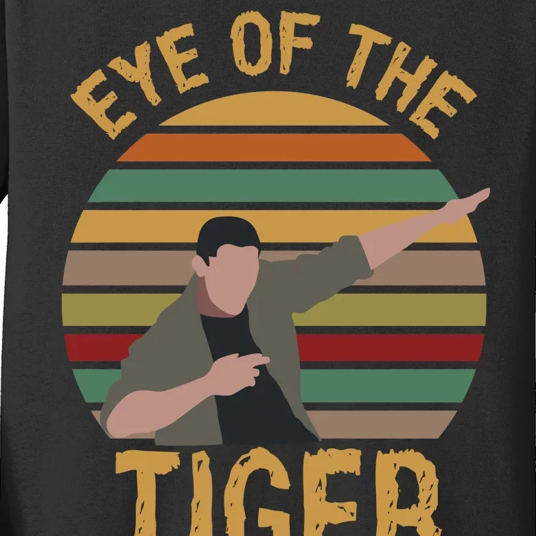 Dean Eye of the Tiger Kids Long Sleeve Shirt