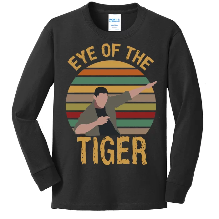 Dean Eye of the Tiger Kids Long Sleeve Shirt