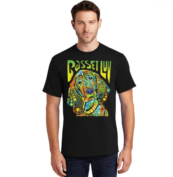 Dean Russo - Basset Luv Dog Tall T-Shirt