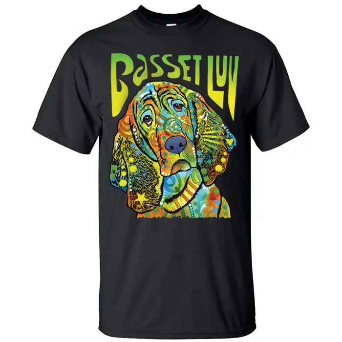 Dean Russo - Basset Luv Dog Tall T-Shirt