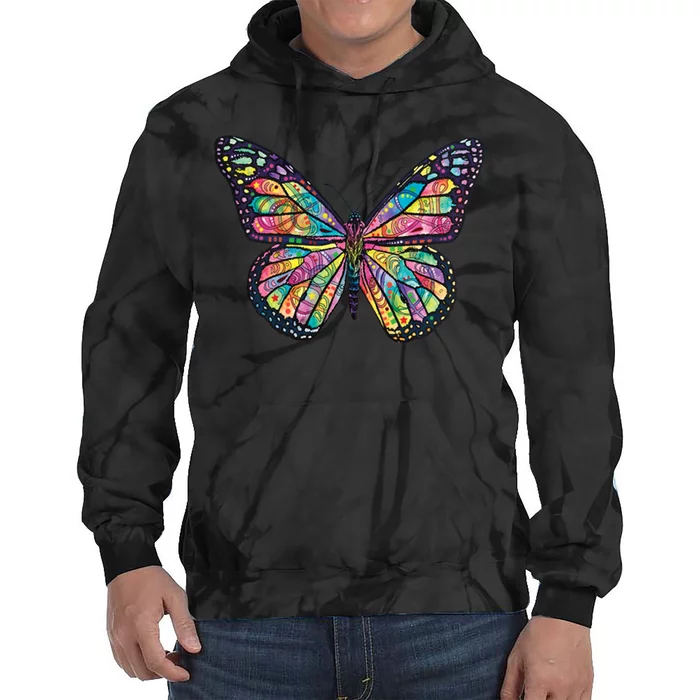 Dean Russo Butterfly Tie Dye Hoodie