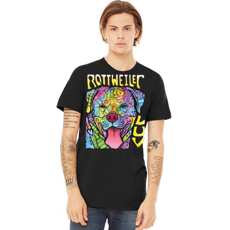 Dean Russo Rottweiler Luv Dog Premium T-Shirt