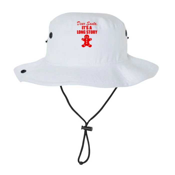 Dear Santa It's A Long Story Legacy Cool Fit Booney Bucket Hat