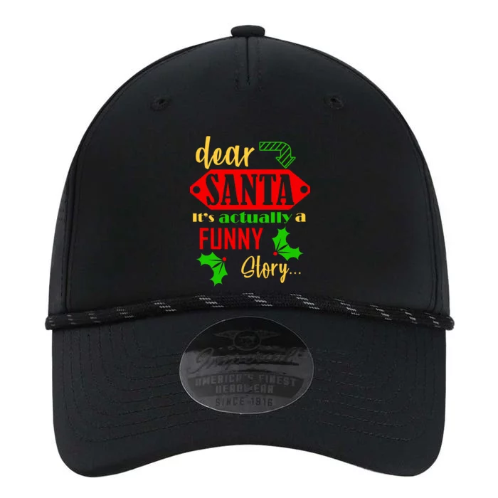 Dear Santa It's Actually A Funny Story Performance The Dyno Cap