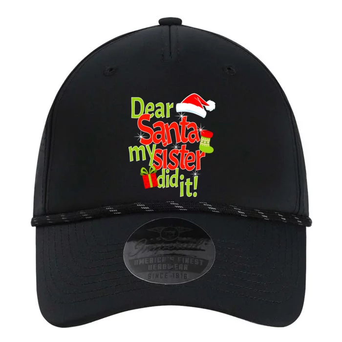 Dear Santa My Sister Did It Performance The Dyno Cap