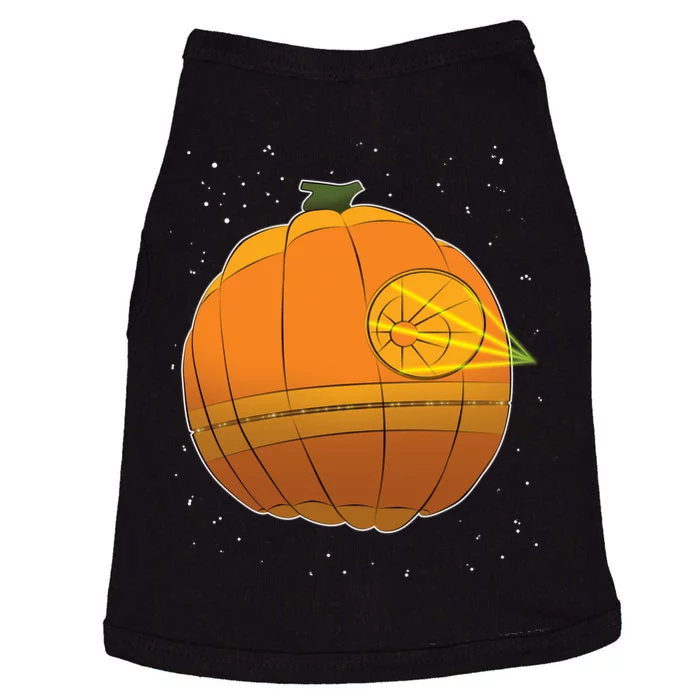 Death Star Pumpkin Halloween Doggie Tank