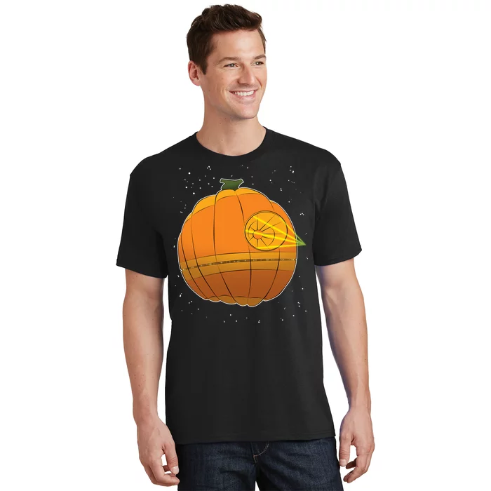 Death Star Pumpkin Halloween T-Shirt