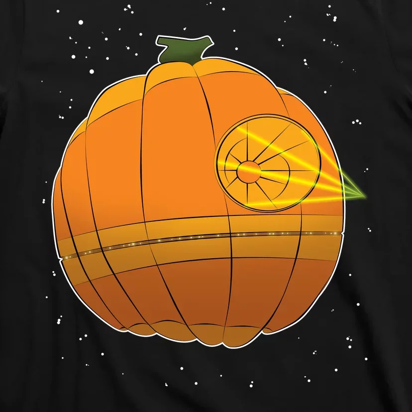 Death Star Pumpkin Halloween T-Shirt