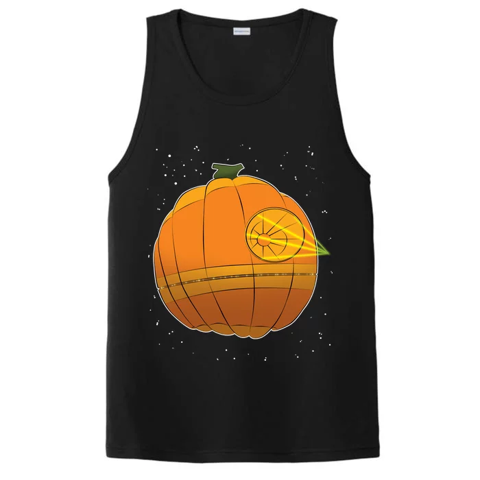 Death Star Pumpkin Halloween Performance Tank