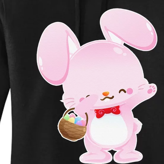 Dabbing Easter Bunny Egg Hunt Gifts For Women Women's Pullover Hoodie