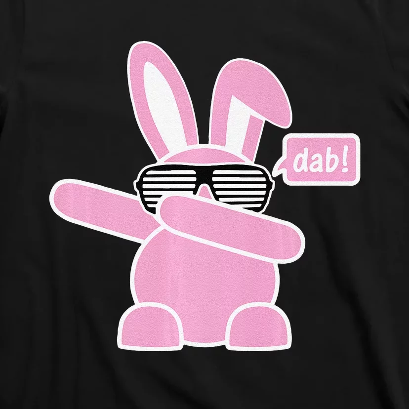 Dabbing Easter Bunny With Sunglasses Dab For Spring T-Shirt