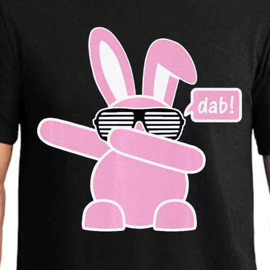 Dabbing Easter Bunny With Sunglasses Dab For Spring Pajama Set